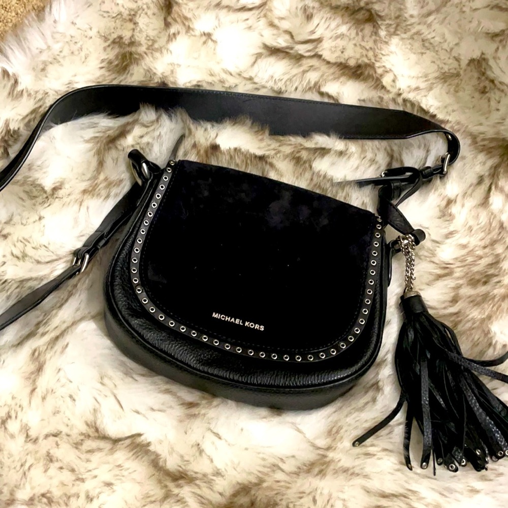 Michael Kors almost brand new crossbody leather
